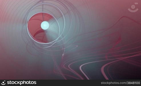 particle motion background. Loop