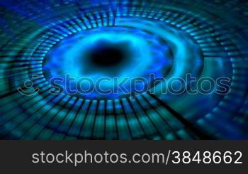 particle motion background. Loop