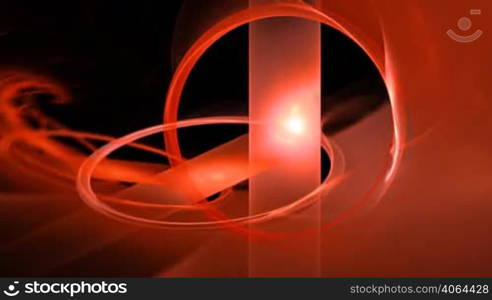 particle motion background. Loop