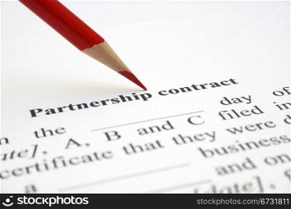 Partnership conctract
