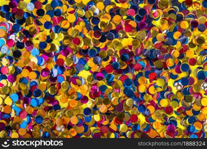 party composition with colorful confetti . Resolution and high quality beautiful photo. party composition with colorful confetti . High quality and resolution beautiful photo concept