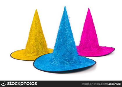 Party hat isolated on white background