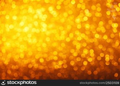 Party soft warm bright golden lights bokeh background