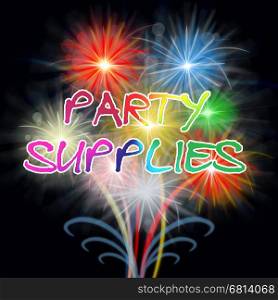 Party Supplies Fireworks Showing Parties Celebration Decorations