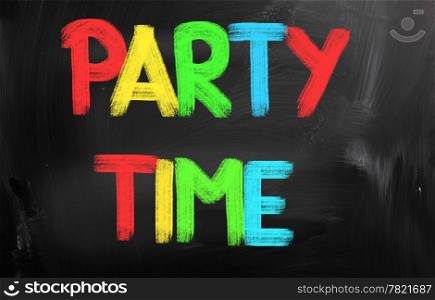 Party Time Concept