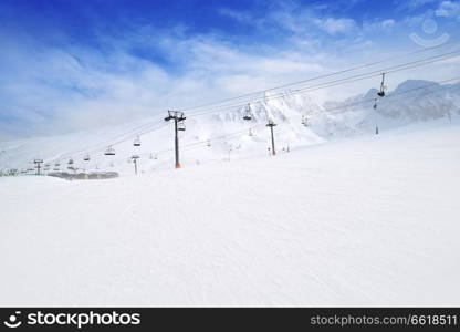 Pas de la Casa ski resort of Andorra in Grandvalira sector