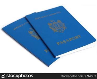 Passport. Passport document id from the republic of Moldova