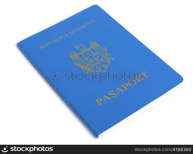 Passport. Passport document id from the republic of Moldova