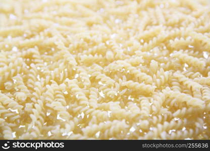 Pasta isolated on white background