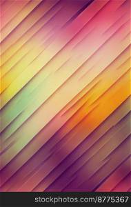 Pastel color gradient surface 3d illustrated
