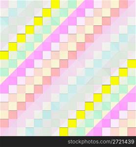 pastel diagonal blocks pattern