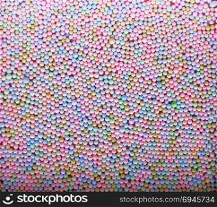 Pastel polystyrene foam texture for background