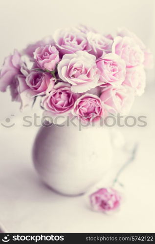 Pastel roses