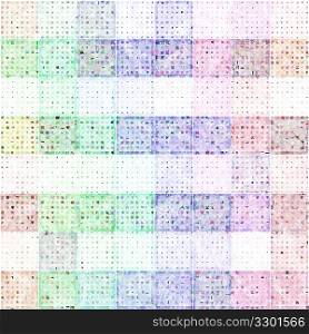 pastel squares print