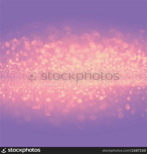 Pastel trendy shiny glitter lights bokeh background