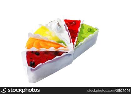 pastry isolated on white background