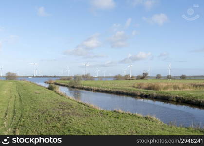 Pastures in The Netherlands by Spakenburg.