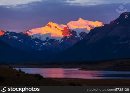 Patagonia landscapes in Argentina