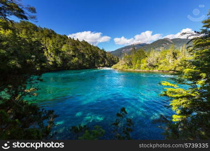 Patagonia landscapes in Argentina