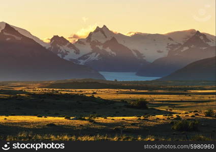 Patagonia landscapes in Argentina