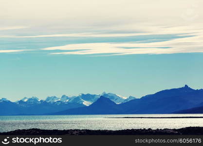 Patagonia landscapes in Southern Argentina