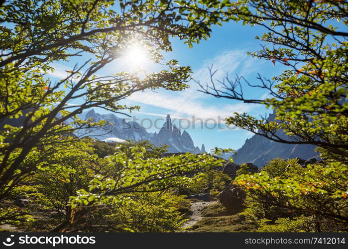 Patagonia landscapes in Southern Argentina