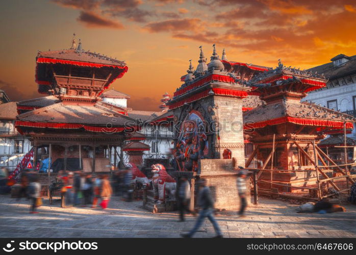 Patan .Ancient city in Kathmandu Valley. Nepal