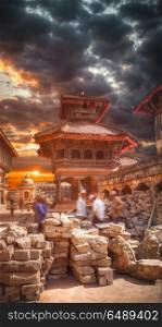 Patan .Ancient city in Kathmandu Valley. Nepal. Patan