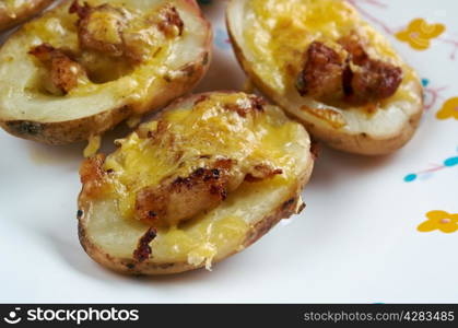 patate ripiene al forno - Italian stuffed potato