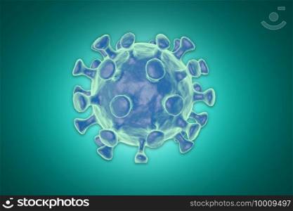 Pathogenic viruses causing infection in host organism , Viral disease outbreak , 3d illustration. Pathogenic viruses causing infection in host organism , Viral disease outbreak
