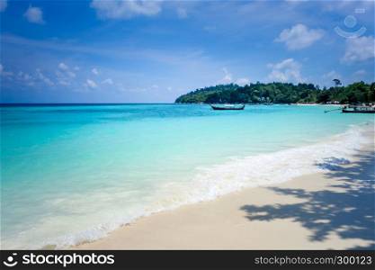 Pattaya beach, tropical paradise in Koh Lipe, Thailand. Tropical beach in Koh Lipe, Thailand
