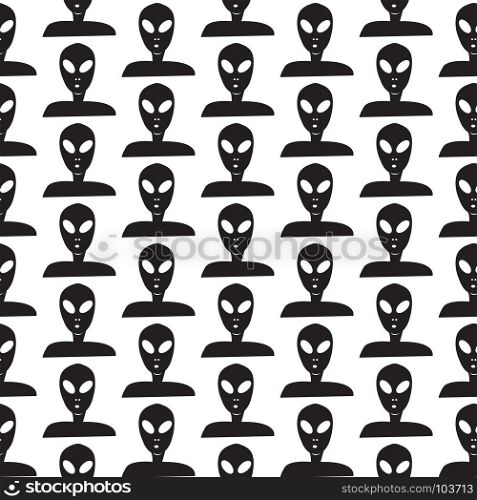 Pattern background Alien icon