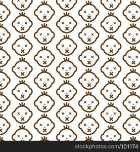 Pattern background Baby Face Emotion Icon