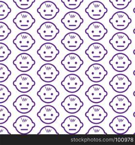 Pattern background Baby icon