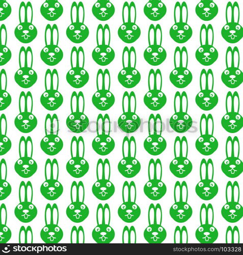 Pattern background bunny rabbit icon