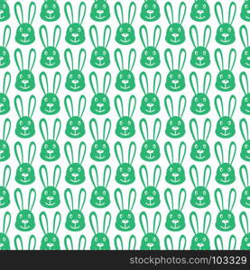 Pattern background bunny rabbit icon