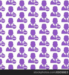 Pattern background Businessman icon