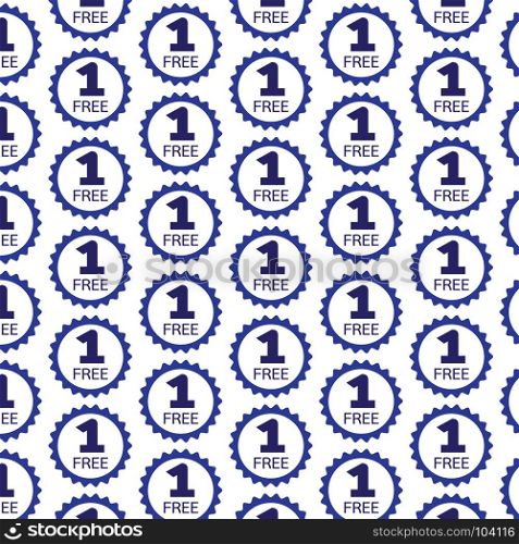 Pattern background Buy one get one free Icon