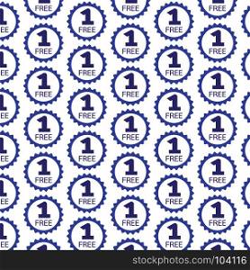 Pattern background Buy one get one free Icon