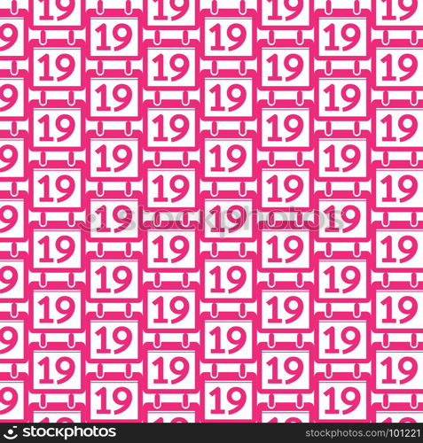 Pattern background Calendar Icon