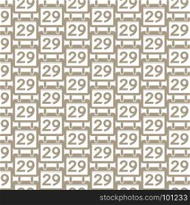 Pattern background Calendar Icon