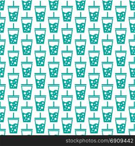 Pattern background cold drink icon