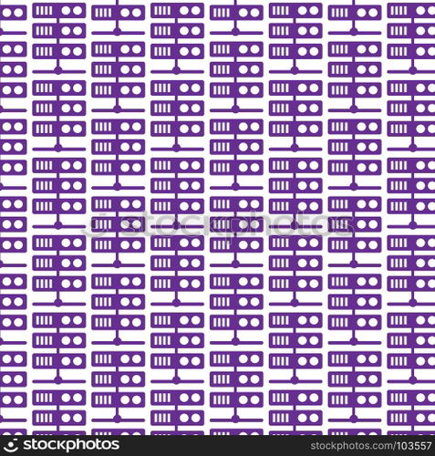 Pattern background Computer Server Icon