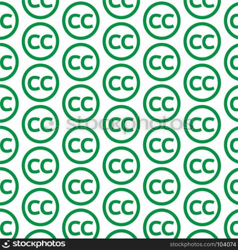 Pattern background Creativecommons CC Icon