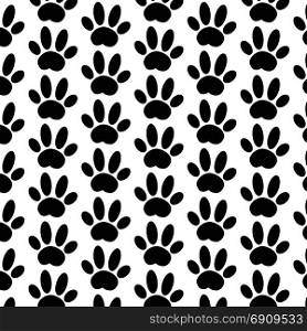 Pattern background Dog paw Icon