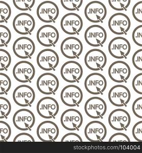 Pattern background Domain dot sign icon