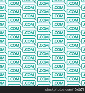 Pattern background Domain dot sign icon