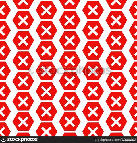 Pattern background Error Icon