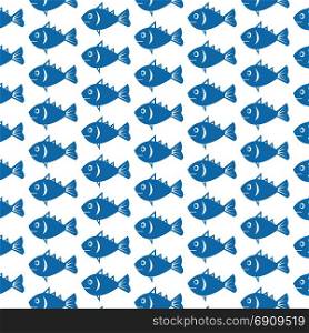 Pattern background Fish Icon