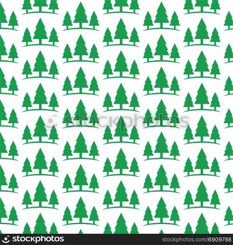 Pattern background Forest tree icon